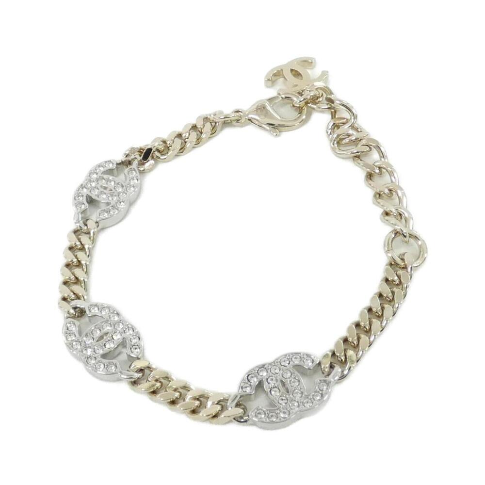 CHANEL White Charm Bracelet